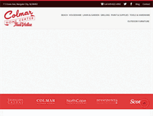 Tablet Screenshot of colmarhomecenter.com
